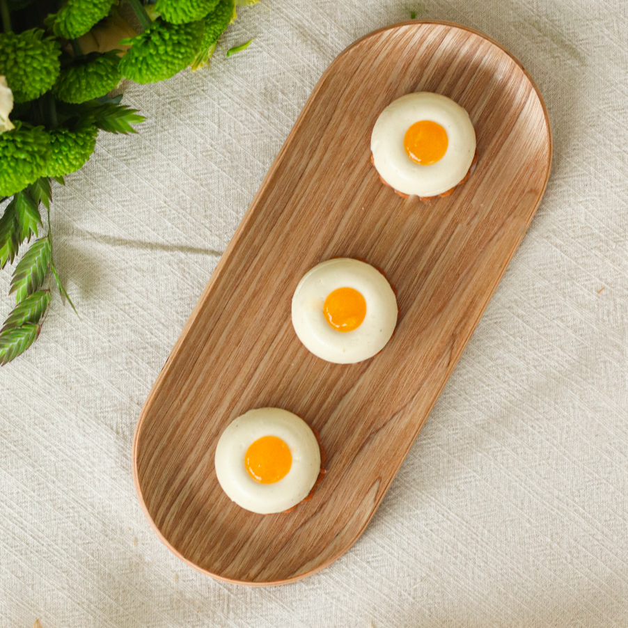 Le plateau mix de 20 tartelettes clémentine, pamplemousse et poivre de timut