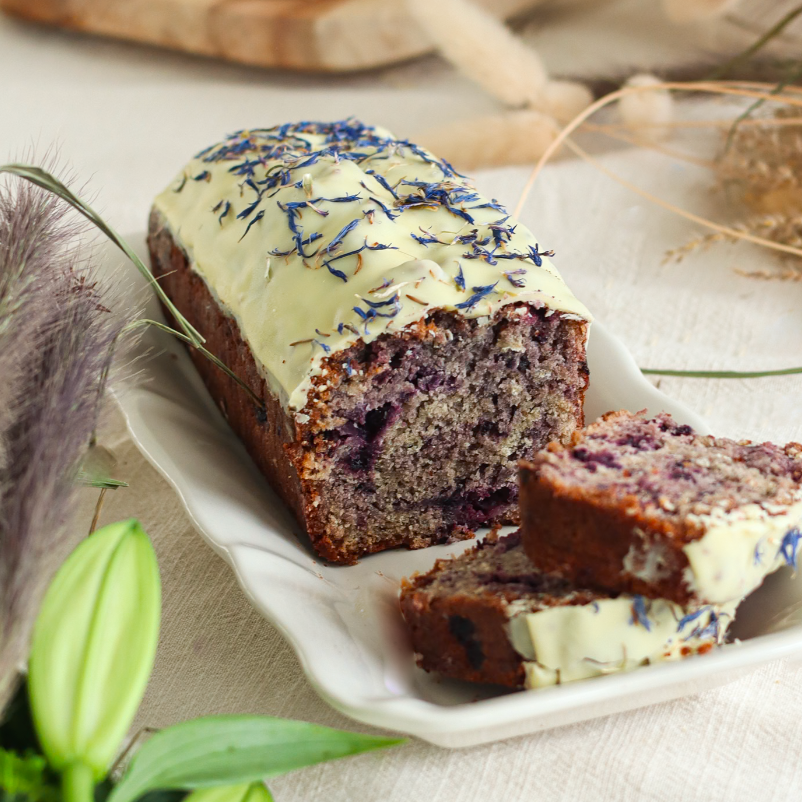 Cake avoine & bleuet