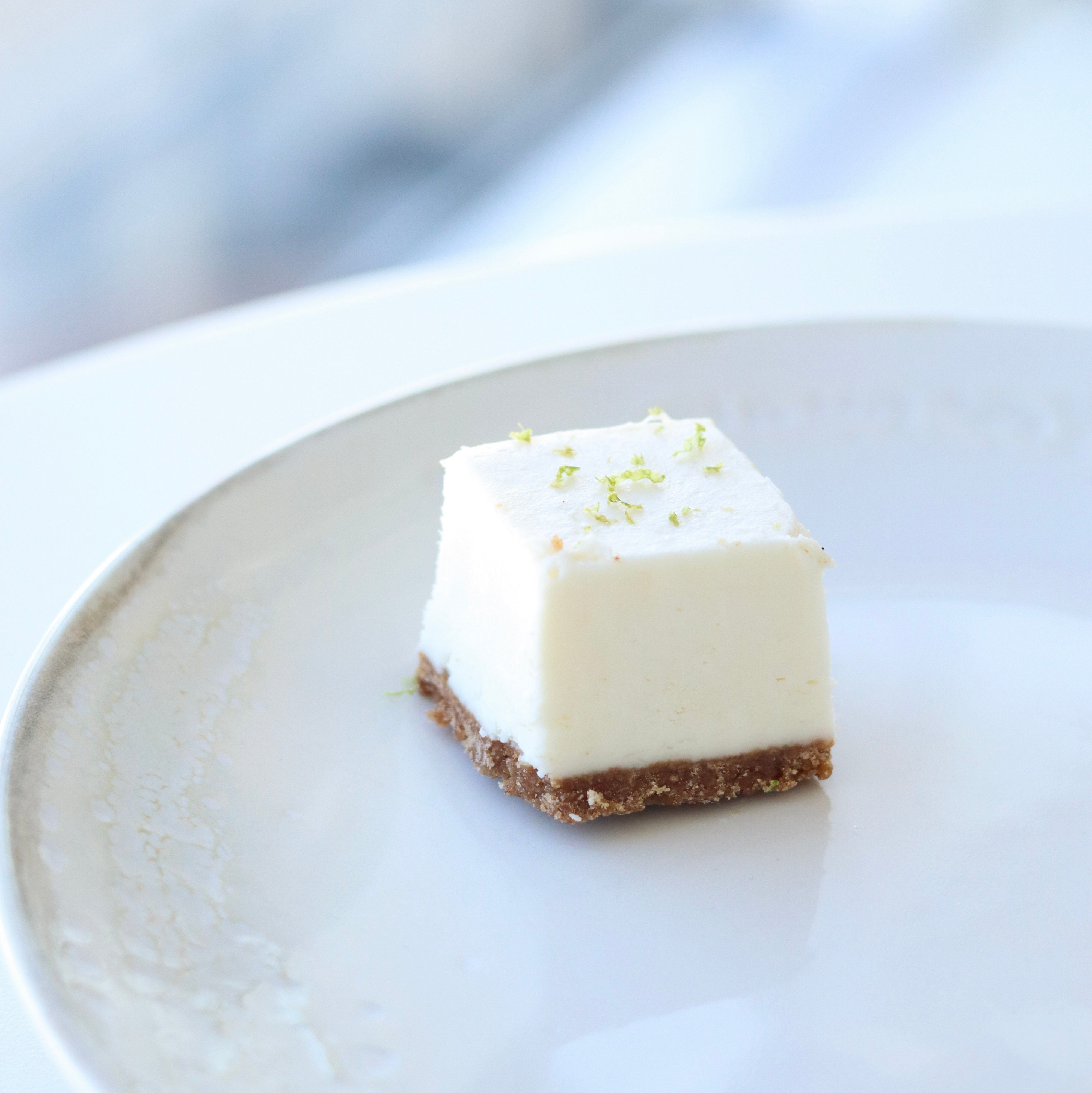 Le plateau 20 mini cheesecakes citron vert