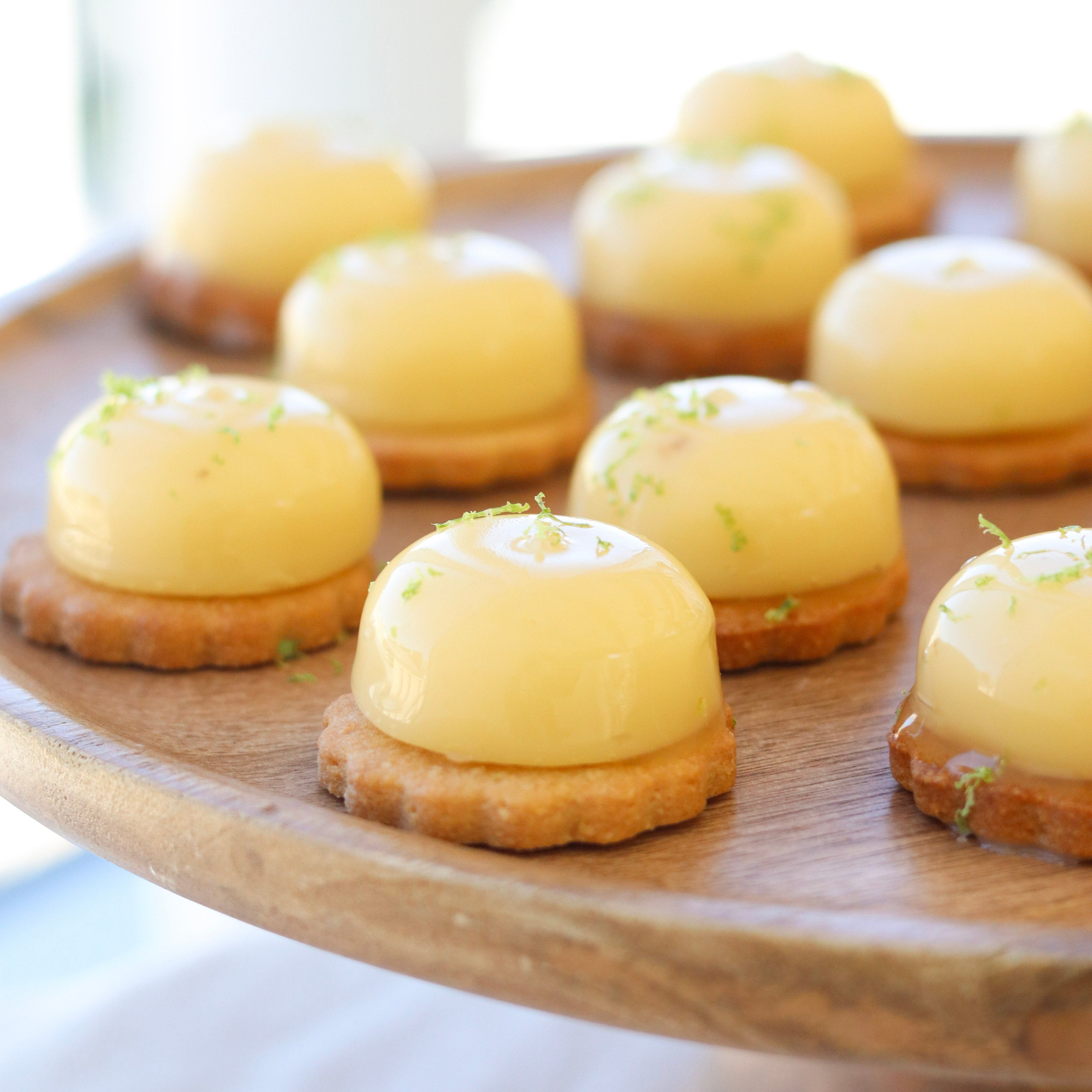 Le plateau de 20 tartelettes citron & yuzu
