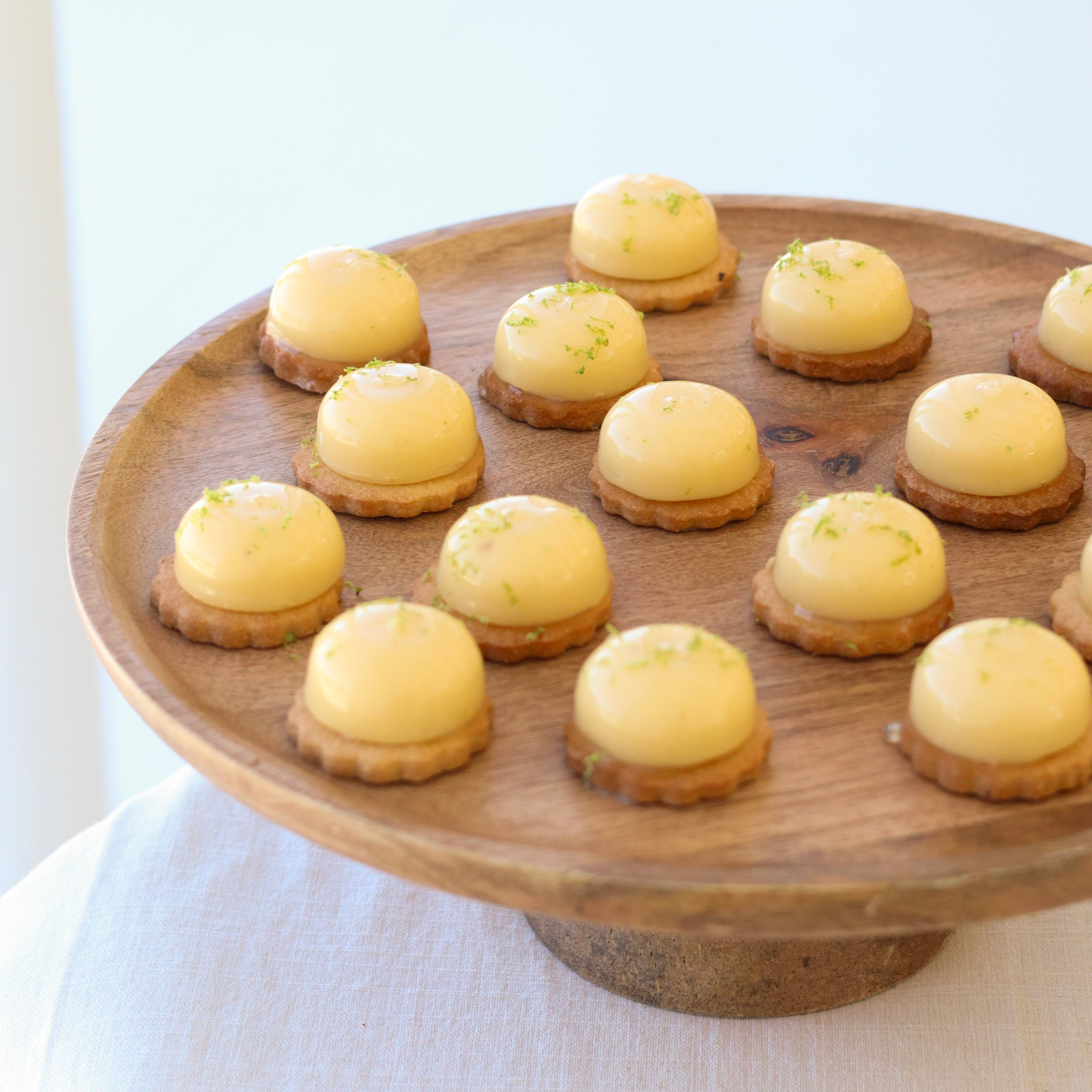 Le plateau de 20 tartelettes citron & yuzu