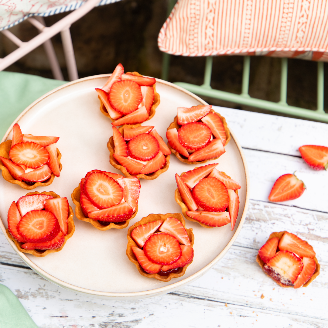 Le plateau de 15 tartelettes aux fruits de saison